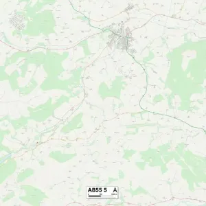 Moray AB55 5 Map Moray AB55 5 Map