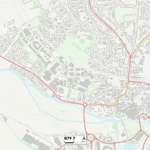 Birmingham A4 Print Map B79 7 Birmingham A4 Print Map B79 7