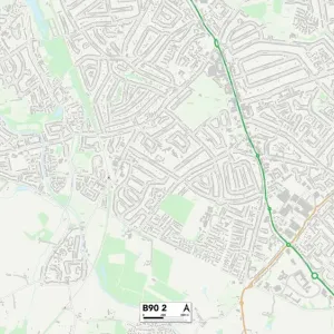 Solihull B90 2 Map Solihull B90 2 Map