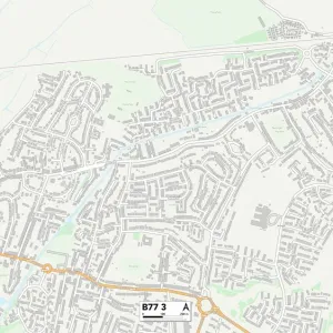 Tamworth B77 3 Print Map Sector Tamworth B77 3 Print Map Sector