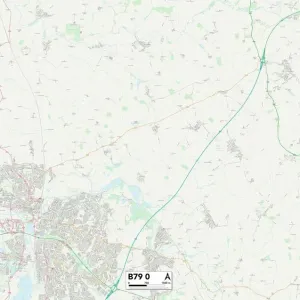 Tamworth B79 0 Print Map Tamworth B79 0 Print Map