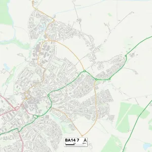 BA Bath A4 Print Map BA Bath A4 Print Map