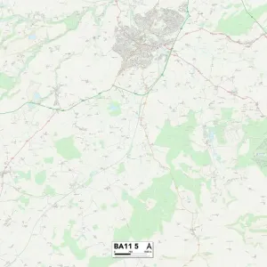 Mendip BA11 5 Map Mendip BA11 5 Map