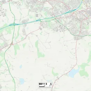 Burnley BB11 5 Map Burnley BB11 5 Map