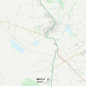 Bradford BD13 4 Map