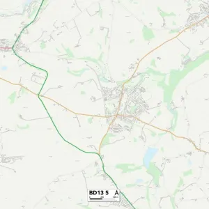 Bradford BD13 5 Print Map Sector Bradford BD13 5 Print Map Sector