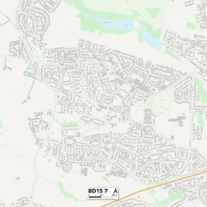 Bradford BD15 7 Map