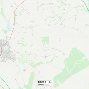 Bradford BD20 0 Print Map Sector Guide Bradford BD20 0 Print Map Sector Guide