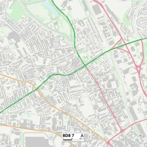 Bradford BD8 7 Print Map Sector Bradford BD8 7 Print Map Sector