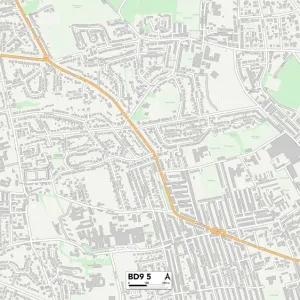 Bradford BD9 5 Map