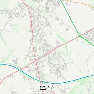 Kirklees BD11 2 Map