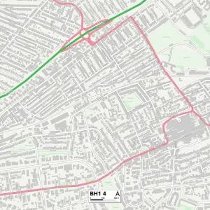 Bournemouth BH1 4 Map Bournemouth BH1 4 Map