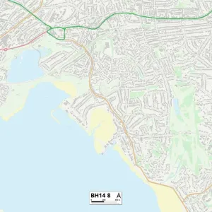 Poole BH14 8 Map Poole BH14 8 Map