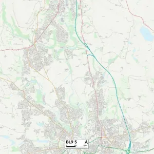 Bury BL9 5 Print Map Postcode Sector Bury BL9 5 Print Map Postcode Sector