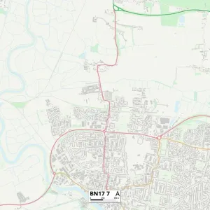 Arun BN17 7 Map Arun BN17 7 Map