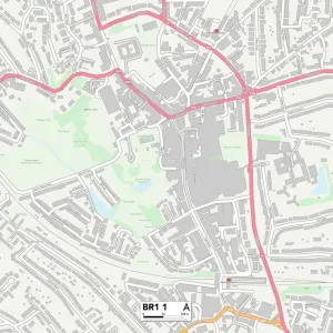 Bromley BR1 1 Karte Bromley BR1 1 Karte
