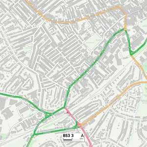Bristol BS3 3 Print Map Sector Bristol BS3 3 Print Map Sector