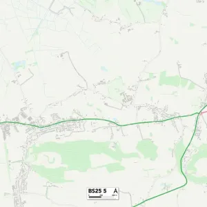 Somerset BS25 5 Map Somerset BS25 5 Map