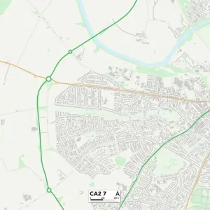 Carlisle CA2 7 Print Map Sector Map Carlisle CA2 7 Print Map Sector Map
