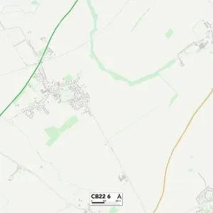 Cambridge CB22 6 Print Map Sector Cambridge CB22 6 Print Map Sector