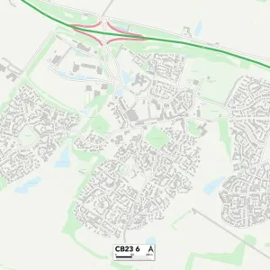 Cambridge CB23 6 Map Cambridge CB23 6 Map