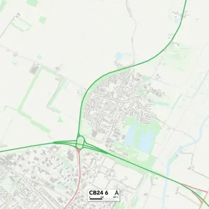 Cambridge CB24 6 Map Cambridge CB24 6 Map