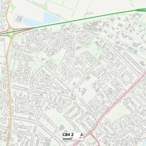 Cambridge CB4 2 Print Map Sector Cambridge CB4 2 Print Map Sector