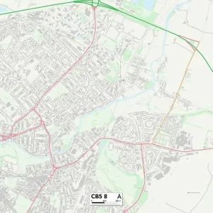 Cambridge CB5 8 Print Map Sector Cambridge CB5 8 Print Map Sector