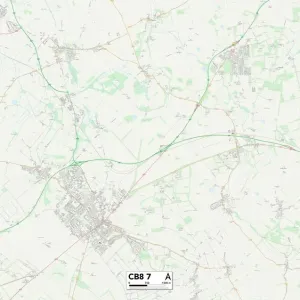 Newmarket CB8 7 Print Postcode Sector Map Newmarket CB8 7 Print Postcode Sector Map