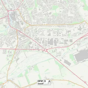 Bridgend CF31 3 Print Map Sector Bridgend CF31 3 Print Map Sector