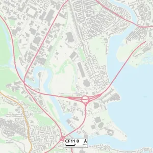 Cardiff CF11 0 Map Cardiff CF11 0 Map