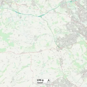 Cardiff CF5 6 Map Cardiff CF5 6 Map