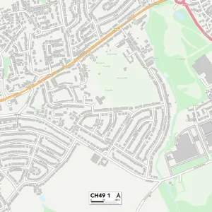 Wirral CH49 1 Map Wirral CH49 1 Map