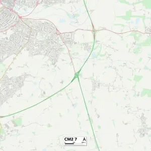 Chelmsford CM2 7 Print Map Sector Chelmsford CM2 7 Print Map Sector