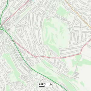 Croydon CR8 1 Map Croydon CR8 1 Map