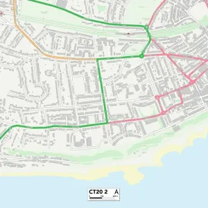 Folkestone CT20 2 Map