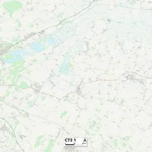 Kent CT3 1 Map