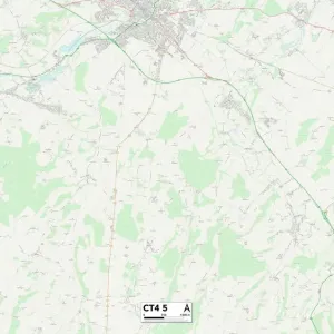 CT4 5 Map de Kent