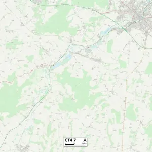 Kent CT4 7 Map Kent CT4 7 Map