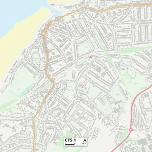 CT5 1 Map de Kent