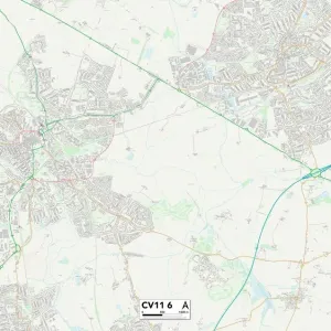 Nuneaton & Bedworth CV11 6 Print Map Sector Nuneaton & Bedworth CV11 6 Print Map Sector