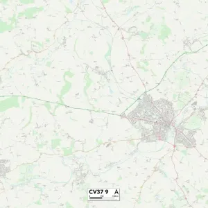 Stratford-on-Avon CV37 9 Print Map Sector Stratford-on-Avon CV37 9 Print Map Sector
