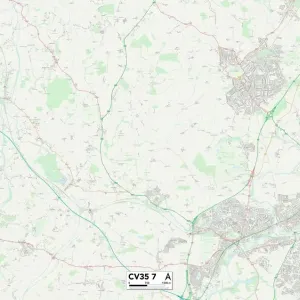 Warwick CV35 7 Print Map Sector Map Warwick CV35 7 Print Map Sector Map