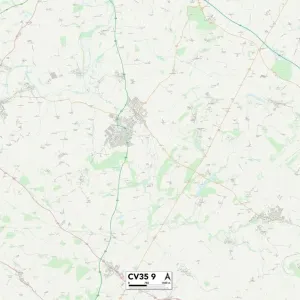 Warwick CV35 9 Map Warwick CV35 9 Map
