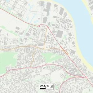 Bexley DA17 6 Print Postcode Sector Map Bexley DA17 6 Print Postcode Sector Map