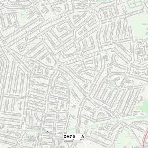 DA7 5 Print Map of Bexley Postcode Sector DA7 5 Print Map of Bexley Postcode Sector