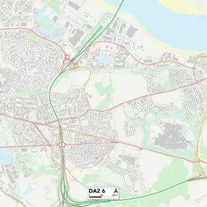 Dartford DA2 6 Print Map Sector Dartford DA2 6 Print Map Sector