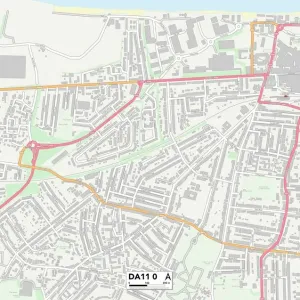 DA11 0 Print Map of Gravesham Postcode Sector DA11 0 Print Map of Gravesham Postcode Sector