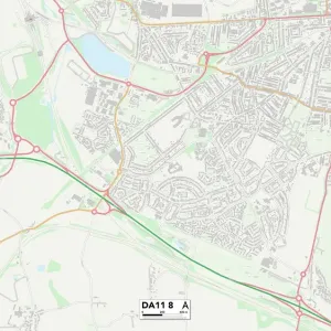 Gravesham DA11 8 Print Map Sector Gravesham DA11 8 Print Map Sector