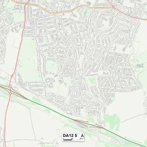 Gravesham DA12 5 Print Map Sector Gravesham DA12 5 Print Map Sector